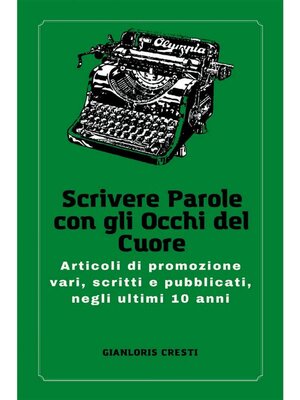 cover image of Scrivere parole con gli occhi del cuore